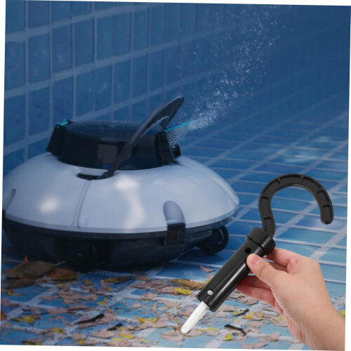 Pool Robot Hook for Telescopic Pole Universal Attachment Quick Retrieval and Durable Storage 2