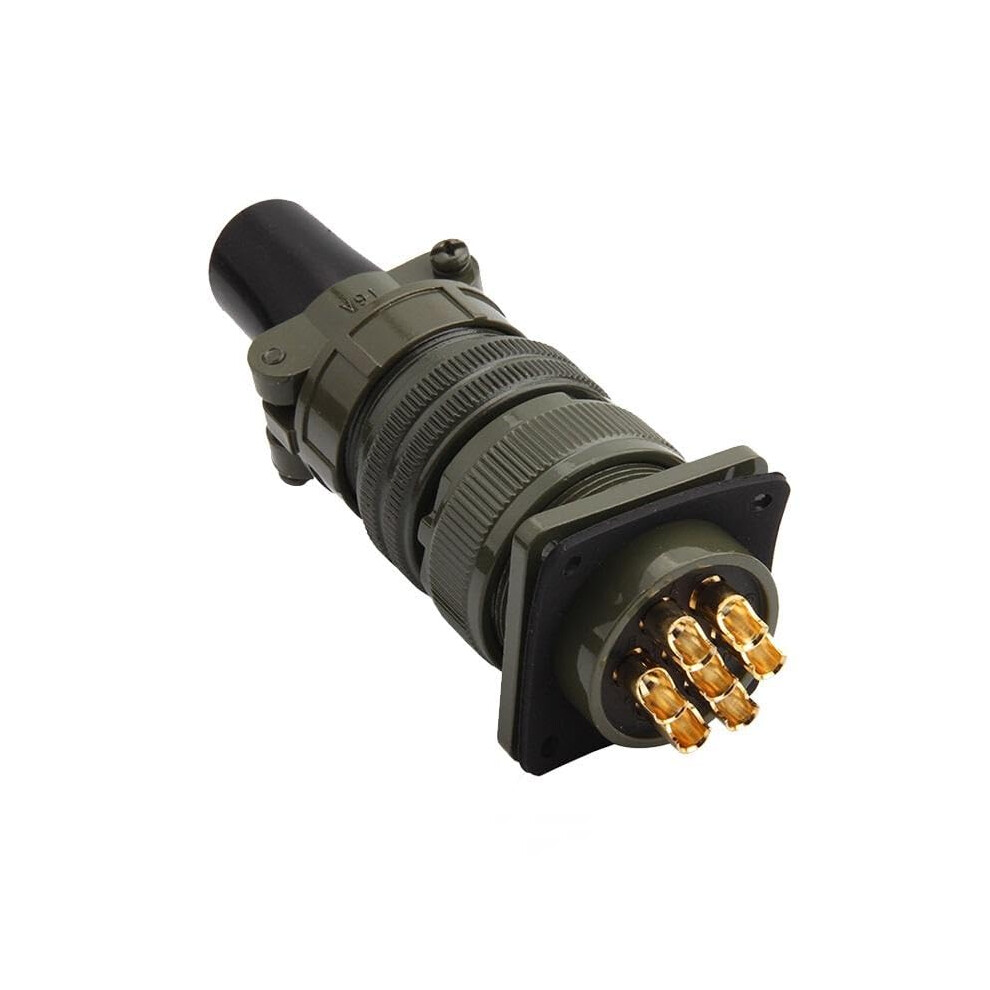 Ms5015 7 Pin Military Aviation Connector Plug And Socket Pair Durable Standard Interface 9053599021704