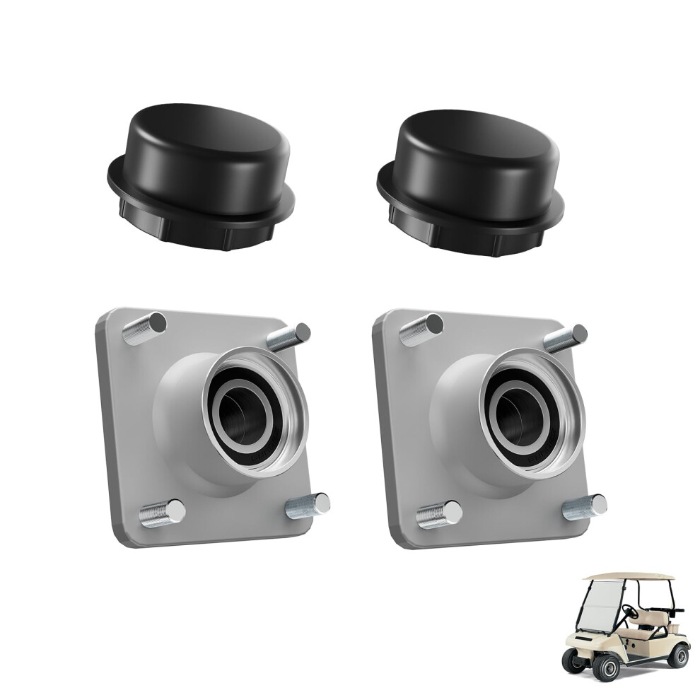Golf Cart Front Wheel Hub Assembly With Bearings For Club Car Ds Precedent Tempo Oem 102357701 9113335559899