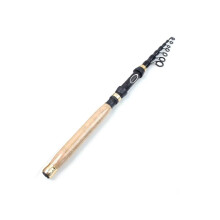 Telescopic Fishing Rod 2.4m Carbon Fiber Ultralight Portable Pole for Sea and Freshwater