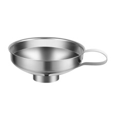 Wide Mouth Canning Funnel Stainless Steel with Handle for Mason Jars, Dishwasher Safe