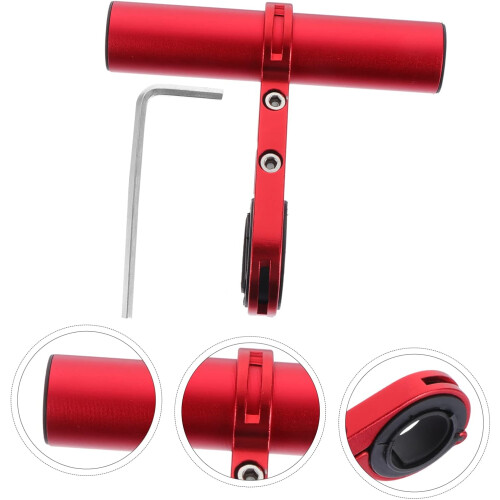 Bike Handlebar Extender Lightweight Shockproof Design Extra Space Secure Antislip Mount 2