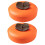 Festive Persimmon Candy Serving Tray with Lid, MultiCompartment Snack Storage Container Set 2pcs 1