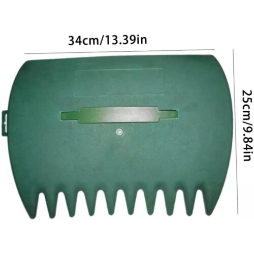 Leaf Grabbers for Yard Work, 2 Pcs Garden Leaf Rake Handheld with Large Capacity Scooping and Hand Protection 1