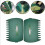 Leaf Grabbers for Yard Work, 2 Pcs Garden Leaf Rake Handheld with Large Capacity Scooping and Hand Protection 3