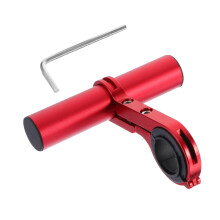 Bike Handlebar Extension Rack with Shockproof AntiSlip Grip for Lights GPS and Accessories