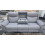 Parada 3 + 2 OTE Fabric Grey Electric Recliner Set 17