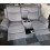 Parada 3 + 2 OTE Fabric Grey Electric Recliner Set 20