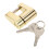 Solid Brass Trailer Hitch Lock with Flat Key, Tamper Resistant Coupler Lock for Theft Protection 1