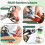 Kitchen Shears Set HeavyDuty Stainless Steel with Protective Sheath and Soft Grip, 2 Pack 2