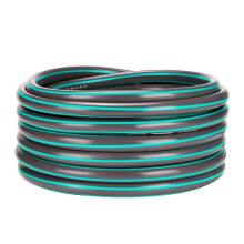 PVC Water Hose 15m Flexible Pressure Garden Hose ExplosionProof UV Resistant Blue