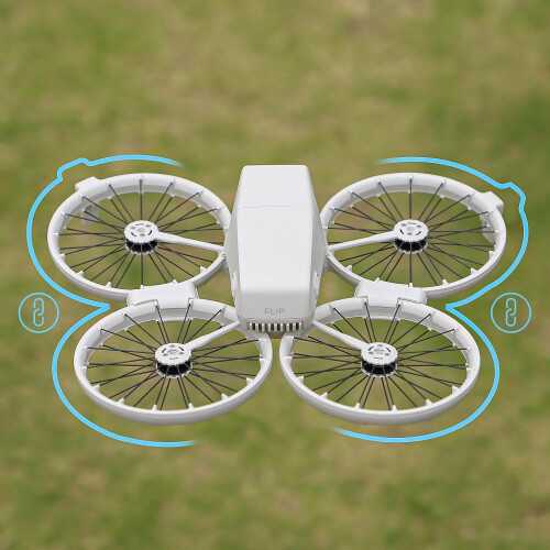 Shakeproof Quick Release Propeller Guard with Lightweight Arm Stabilizer for DJI Flip Drone 2