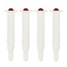 4Pack Turkey Pop Up Timer Disposable Meat Thermometers for Roasting BBQ with Accurate Temperature