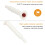 4Pack Turkey Pop Up Timer Disposable Meat Thermometers for Roasting BBQ with Accurate Temperature 5