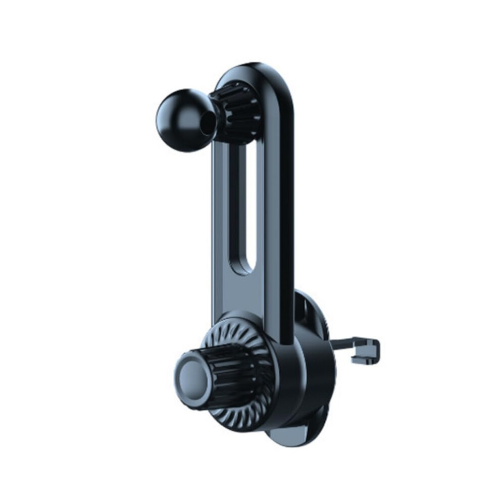 Car Phone Mount with 17mm Ball Joint, Adjustable Extension Arm, 360 Rotation, Universal Vent Clip