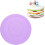 Cake Turntable with 360 Smooth Rotation for Decorating and Displaying, Purple 2pcs Set 4