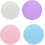 Cake Turntable with 360 Smooth Rotation for Decorating and Displaying, Purple 2pcs Set 3