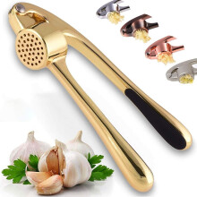 Garlic Press and Mincer Stainless Steel Easy Squeeze Rust Proof Ergonomic Grip Dishwasher Safe