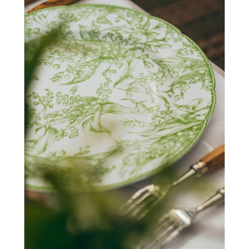 Ceramic Dinner Plates Microwave and Dishwasher Safe Temperature Resistant Dinnerware Set 1