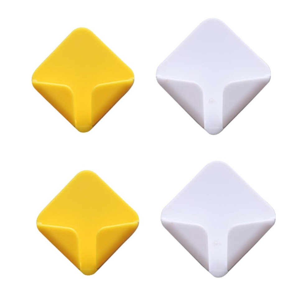 Adhesive Wall Plug Holder And Multifunctional Cable Organizer With Spacesaving Pp Construction 9053599026235