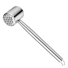 Meat Tenderizer Hammer Stainless Steel Steak and Poultry Pounder with Ergonomic Grip Easy Clean