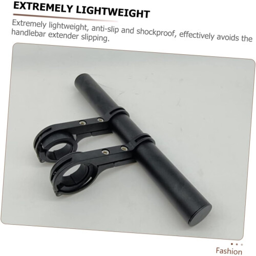 Adjustable Aluminum Bike Handlebar Extender with Extra Space and Secure Mount for Lights 1