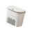 Kitchen Compost Bin with Lid, DoorMounted Under Sink Trash Can, SpaceSaving Cabinet Waste Container 1