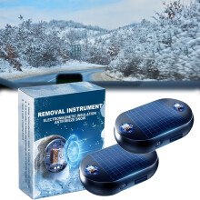 2 Pack Electromagnetic Snow Removal Device with Fast Snow Melting and AntiFreeze Protection for Cars