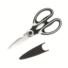 Stainless Steel Kitchen Shears Heavy Duty Cooking Scissors for Meat Poultry Fish Vegetables Dishwasher Safe