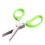 Kitchen Scissors with 5 Layer Sharp Stainless Steel Blades and Ergonomic Green Handle for Herbs 1