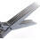 Kitchen Scissors with 5 Layer Sharp Stainless Steel Blades and Ergonomic Green Handle for Herbs 2