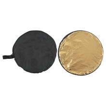 5 in 1 Photography Light Reflector 110cm Foldable for Indoor and Outdoor Portrait Lighting Effects