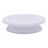 Large Cake Turntable with Smooth 360 Rotation, 10.8' Surface, Durable White Decorating Stand 1