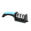 Knife Sharpener with Fast Sharpening, Easy OneHand Use for Home Kitchen, Blue 1pcs 1