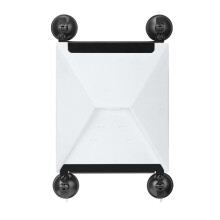Car Suction Cup Mount with 12kg Capacity, Rotatable RV Window Holder for Road Trips