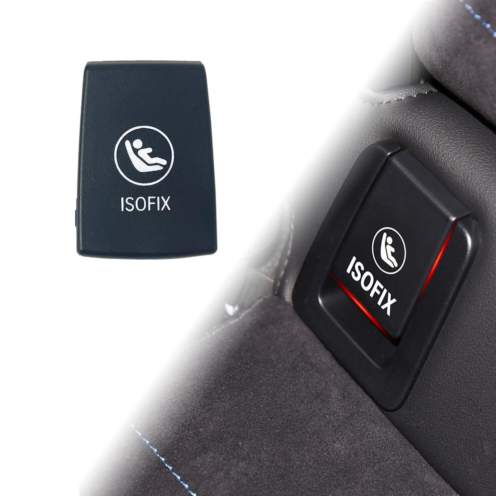 Isofix Child Seat Anchor Cover Cap For Bmw 2 Series 20142015 X1 20162022 X2 20172022 F48 F49 F39 Black