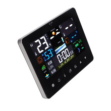 Wireless Weather Station with Outdoor Sensor, Accurate Weather Prediction, Calendar and Moon Phase