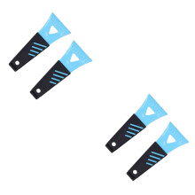 4pcs Snow Shovel for Car and Ice Scraper with Ergonomic Grip Handle Lightweight Compact Design