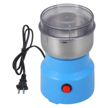 Electric Coffee Grinder Stainless Steel Burr with Adjustable Grind Settings and Transparent Cover