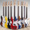 Electric GP Bass Guitar Full Set w/ Pickguard Bag Strap Cable 2