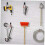 2PCS Heavy Duty Wall Mounted Tool Hooks for Garage Storage, Adjustable Metal Organizer for Tools 3