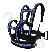 Motorcycle Child Safety Harness with Adjustable Strap and Breathable Mesh for Kids Passenger