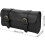 Motorcycle Tool Bag PU Leather Handlebar Roll Bag Universal Fork Saddlebag with Quick Buckle Closure 3