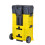 Switzer SwitZer 3-in-1 Rolling Toolbox Stackable Tool Box Tilting Bin W/ Handle Yellow 5