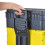 Switzer SwitZer 3-in-1 Rolling Toolbox Stackable Tool Box Tilting Bin W/ Handle Yellow 11