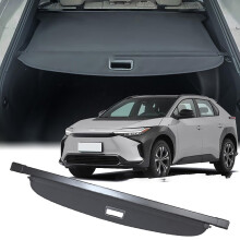 Cargo Cover Retractable Trunk Privacy Shade for Toyota BZ4X Rear Luggage Security AllWeather
