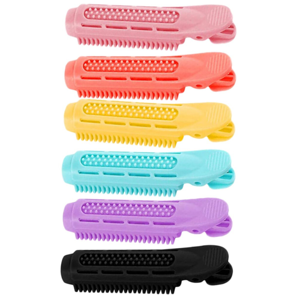 Unisex 6Pcs Root Volume Hair Clips For Instant Lift Heat Styling And Curly Hair