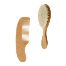 Scalp Massager Hair Brush with Soft Wool Bristles for Gentle Scalp Massage and Bathing Care