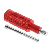 Motorcycle Spotlight Bracket Aluminum Alloy Durable Electric Scooter Light Mount Easy Install Red