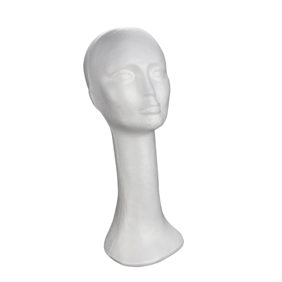 Unisex Foam Mannequin Head With Tripod Wig Stand For Styling, Display And Keeping Wig Shape